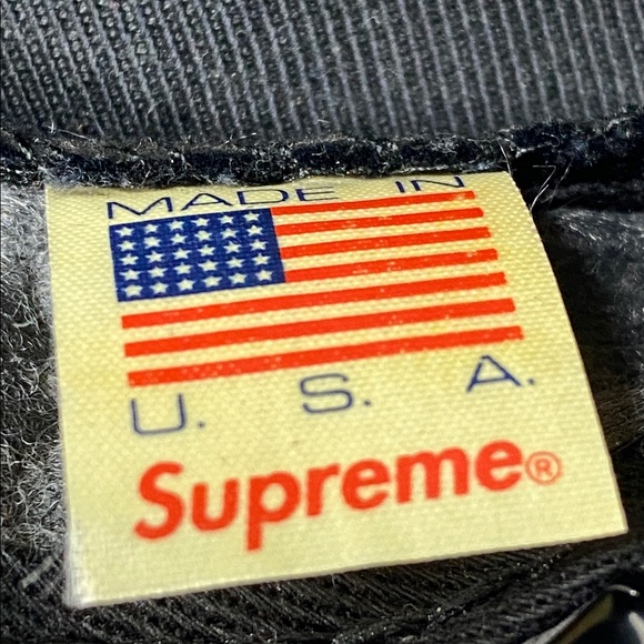 SUPREME Vintage Rubber Logo Camp Cap - Picture 7 of 9